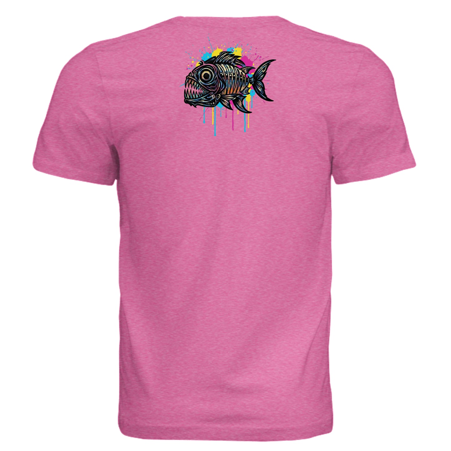 Charity Pink Triblend - 3413C - BACK