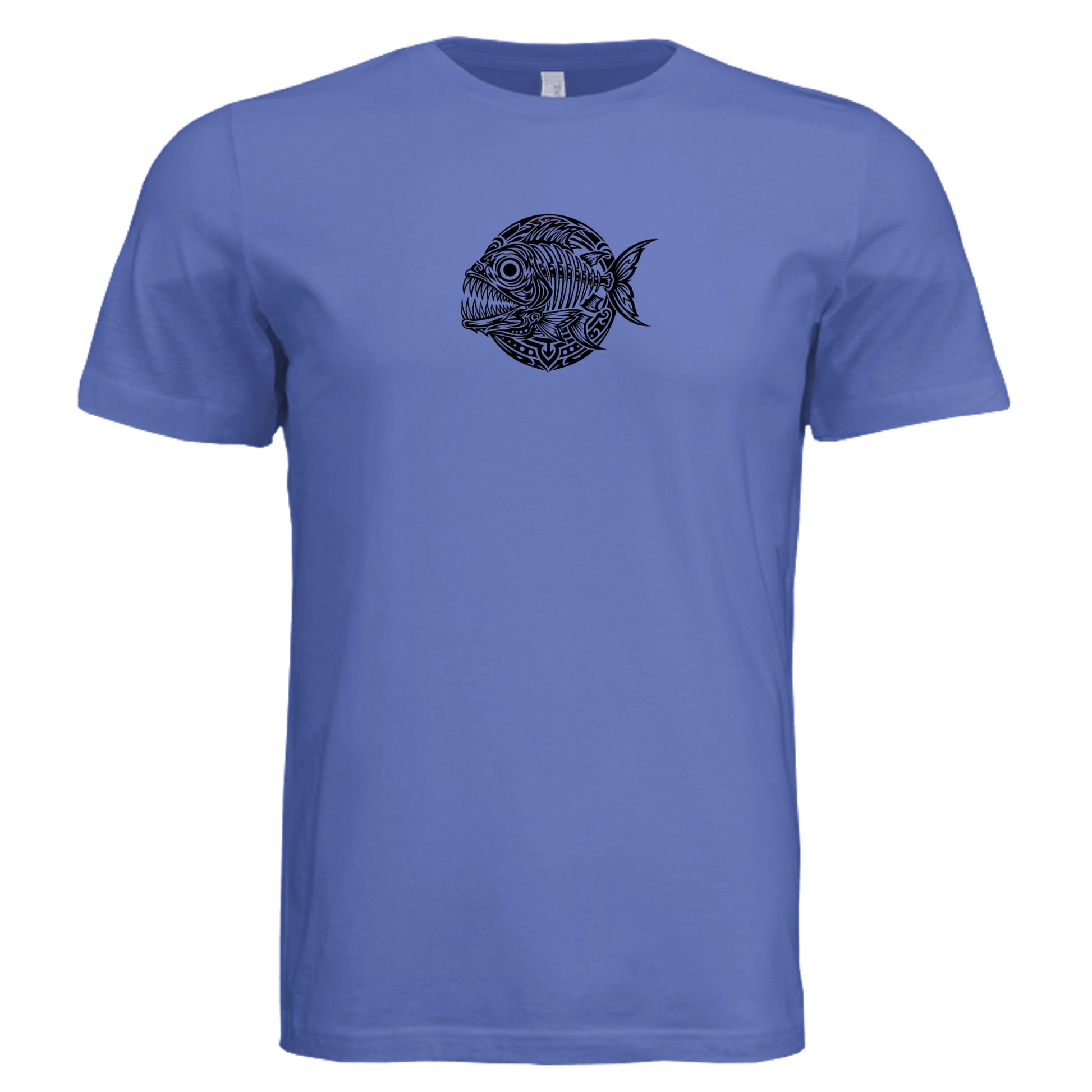 Solid True Royal Triblend - 3413C - FRONT