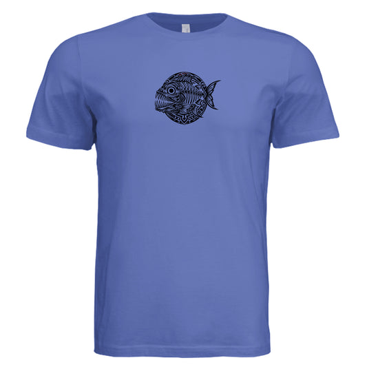 Solid True Royal Triblend - 3413C - FRONT
