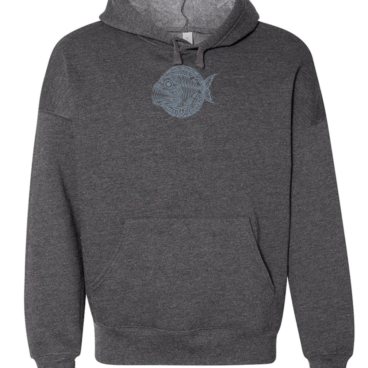 Dark Grey Heather - 3729 - FRONT