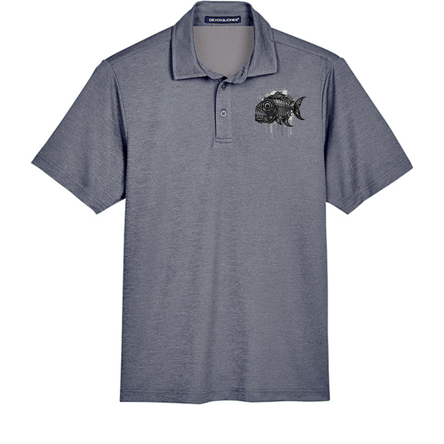 NAVY HEATHER - DG22 - FRONT