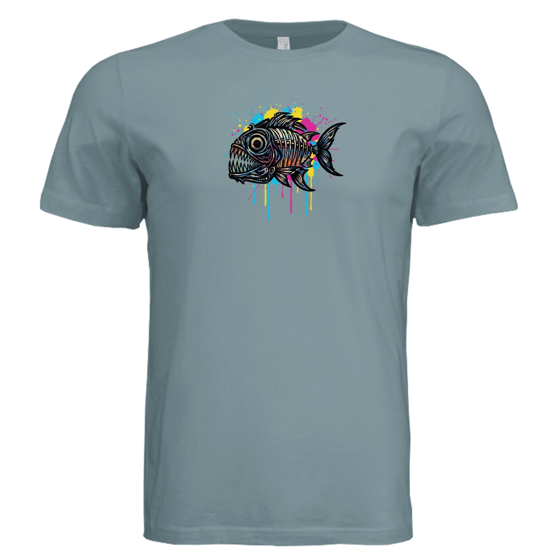 Blue Storm Triblend - 3413C - FRONT