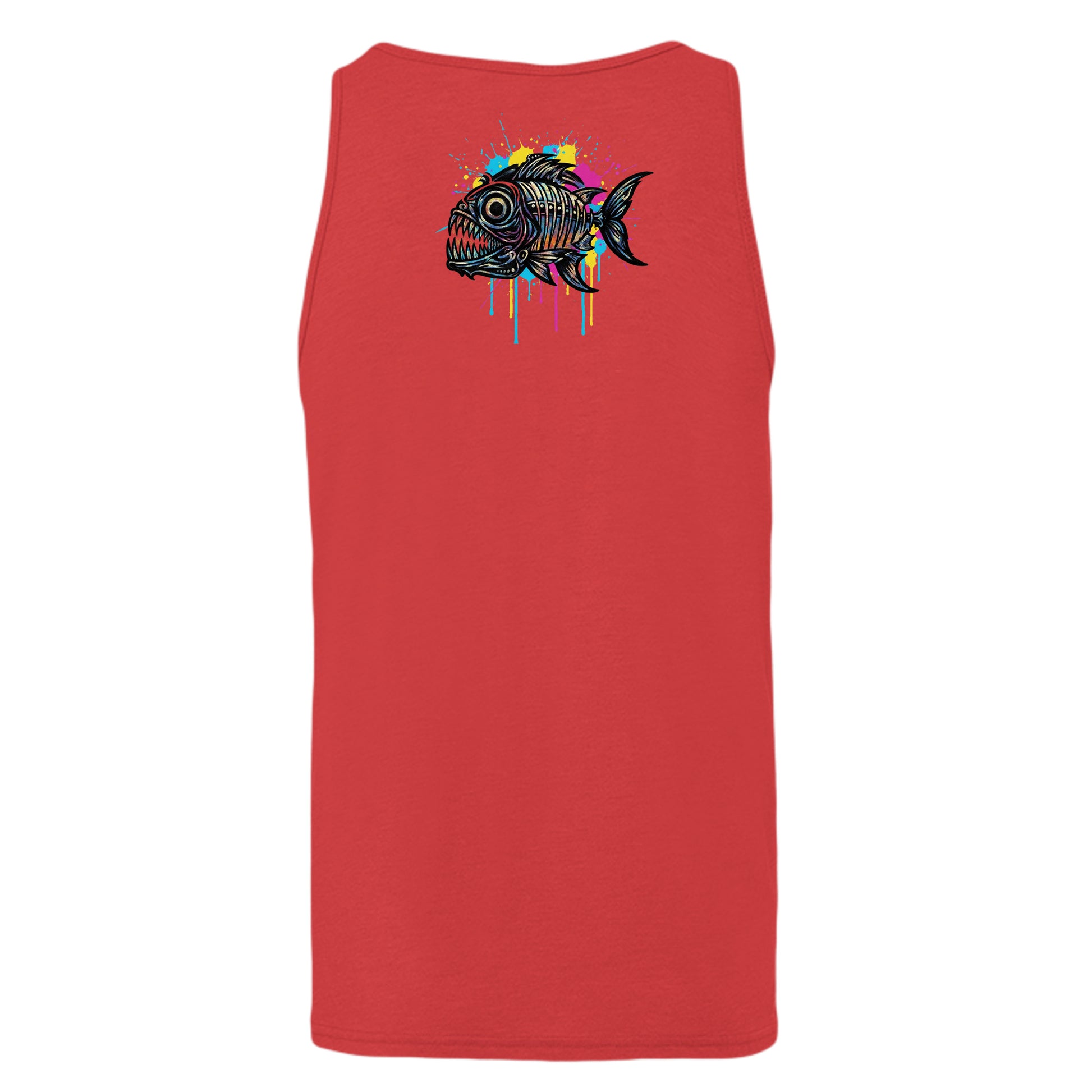 RED TRIBLEND - 3484 - BACK