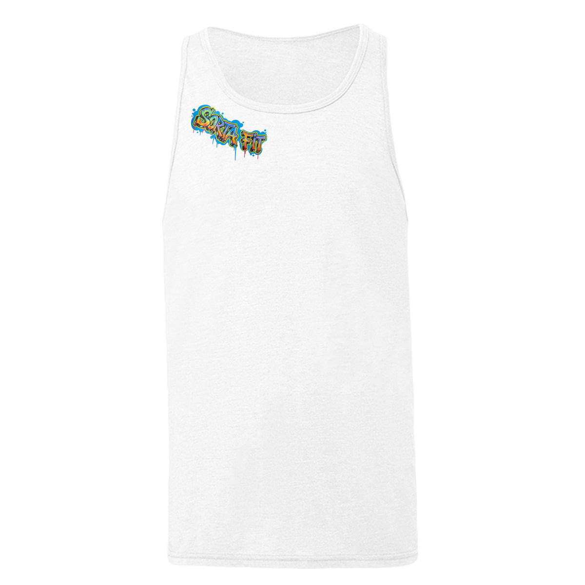 White Fleck Triblend - 3484 - FRONT
