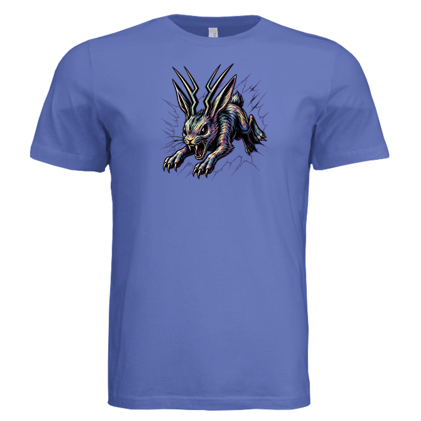 Solid True Royal Triblend - 3413C - FRONT