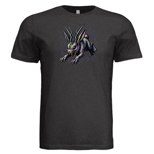 Black Heather Triblend - 3413C - FRONT