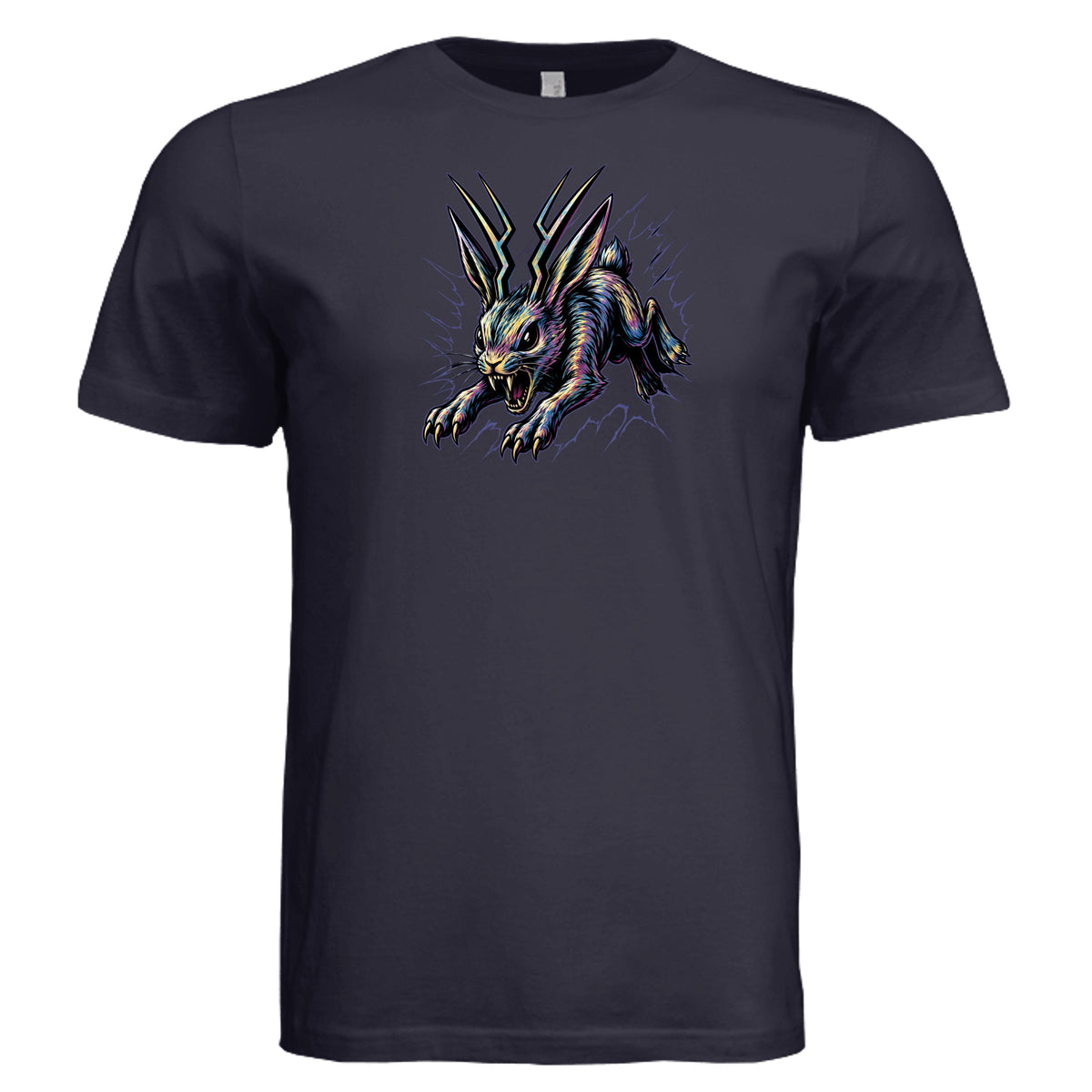 Solid Navy Triblend - 3413C - FRONT